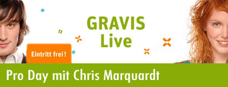 Pro Day bei Gravis mit Chris Marquardt